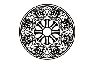 Mandala Vector Art Pattern 1142: A Versatile Design for Creative Projects