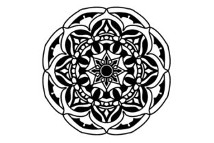 Mandala Vector Art Pattern 1203: A Versatile Design for Creative Projects