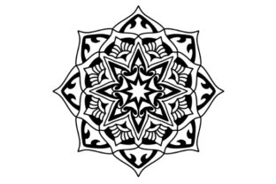 Mandala Vector Art Pattern 1484: A Versatile Design for Creativity and Efficiency